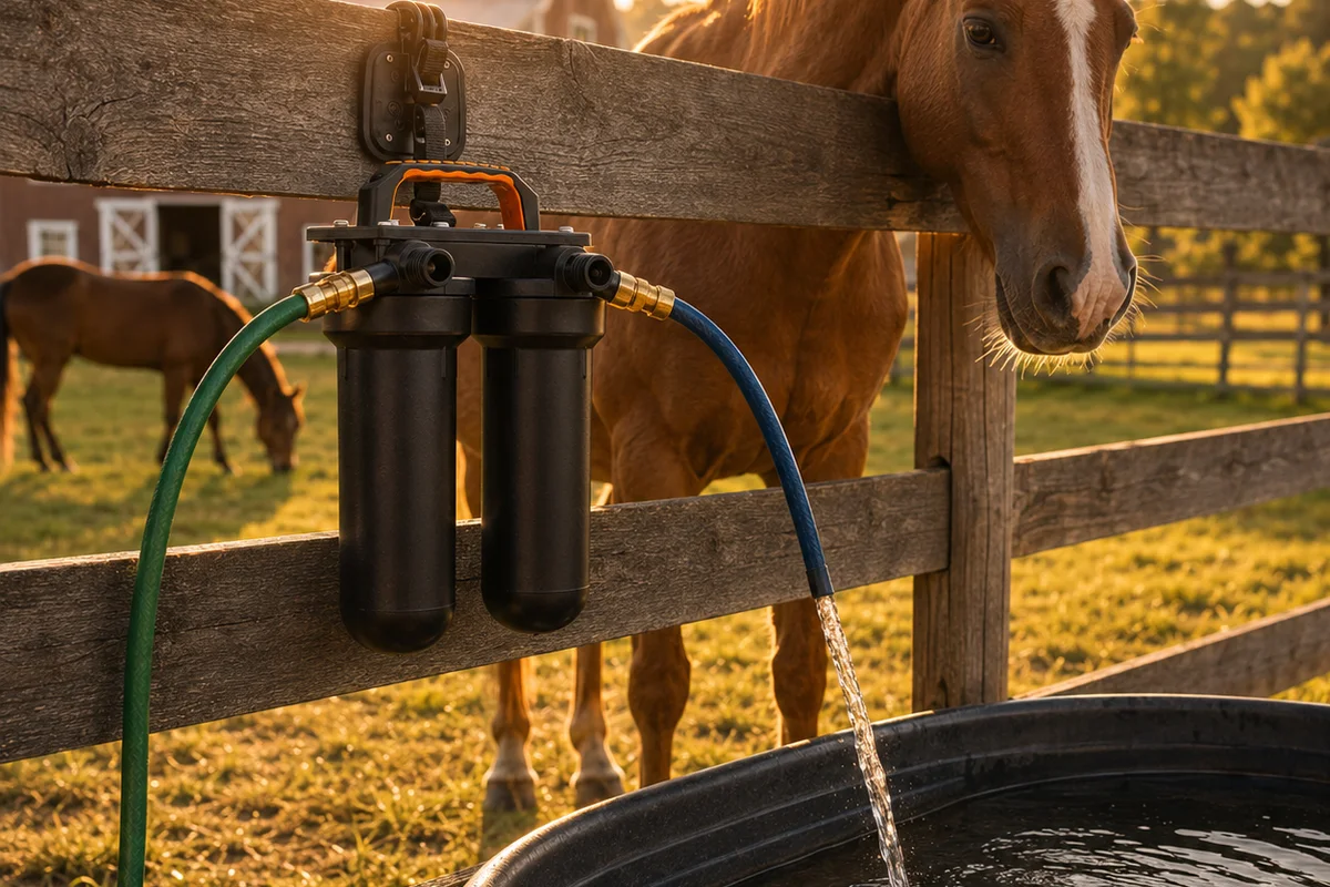 Animal Health portable water filtration